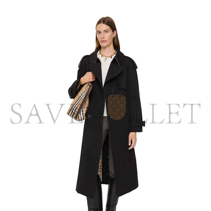 Bv*b*rry long gabardine fitzrovia trench coat 81207021